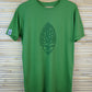 PAVEL aus Bambusfaser mit großem Logo, leaf green