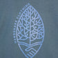 PAVEL aus Bambusfaser mit großem Logo, denim blue