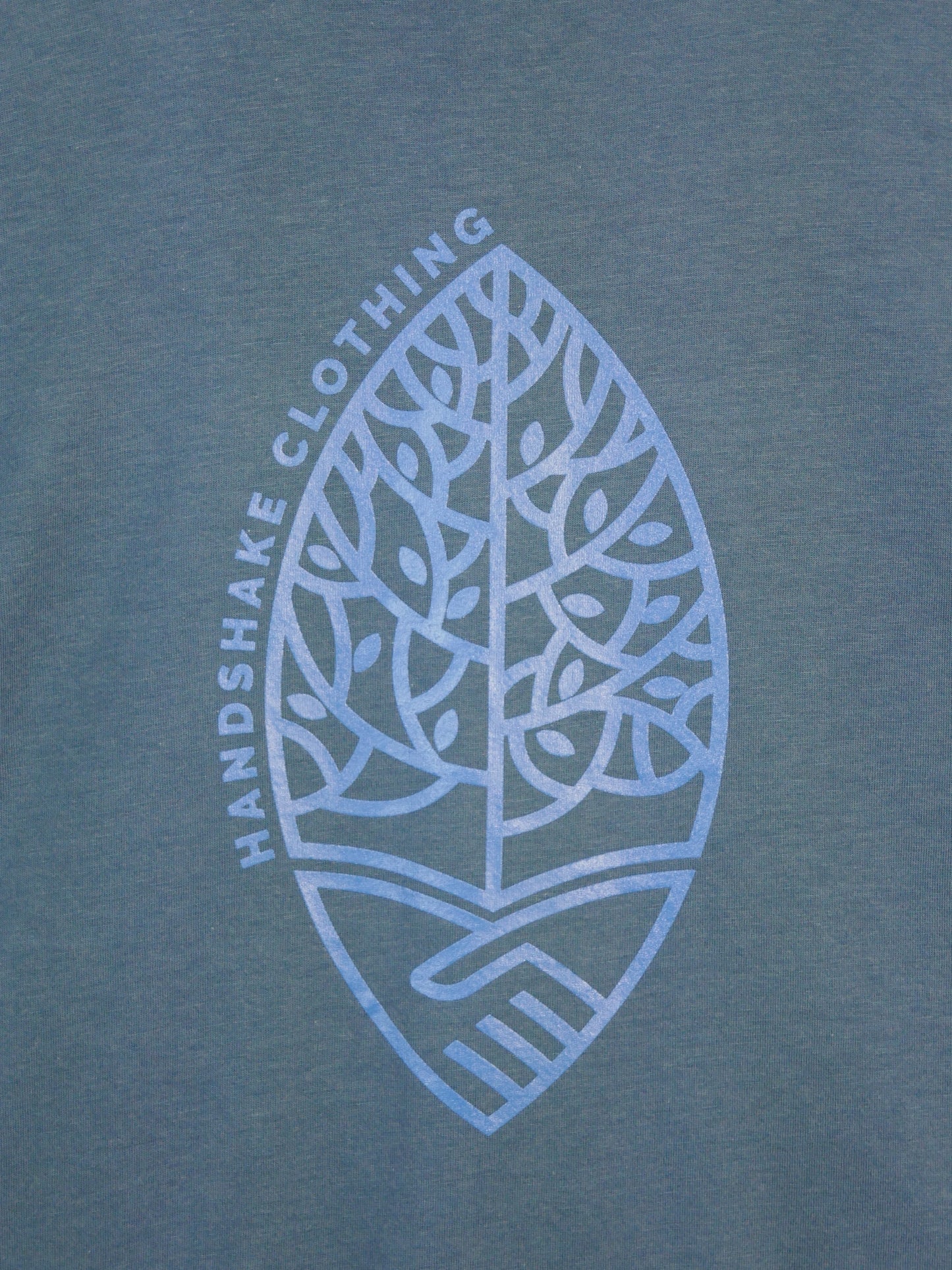 PAVEL aus Bambusfaser mit großem Logo, denim blue